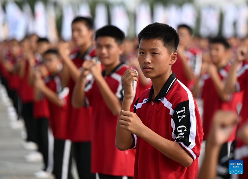 Shughuli za kusherekea Siku ya Mchezo wa Ngumi ya kimataifa zafanyika mjini Zhengzhou, China
