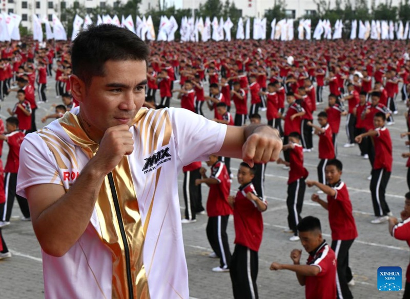 Shughuli za kusherekea Siku ya Mchezo wa Ngumi ya kimataifa zafanyika mjini Zhengzhou, China