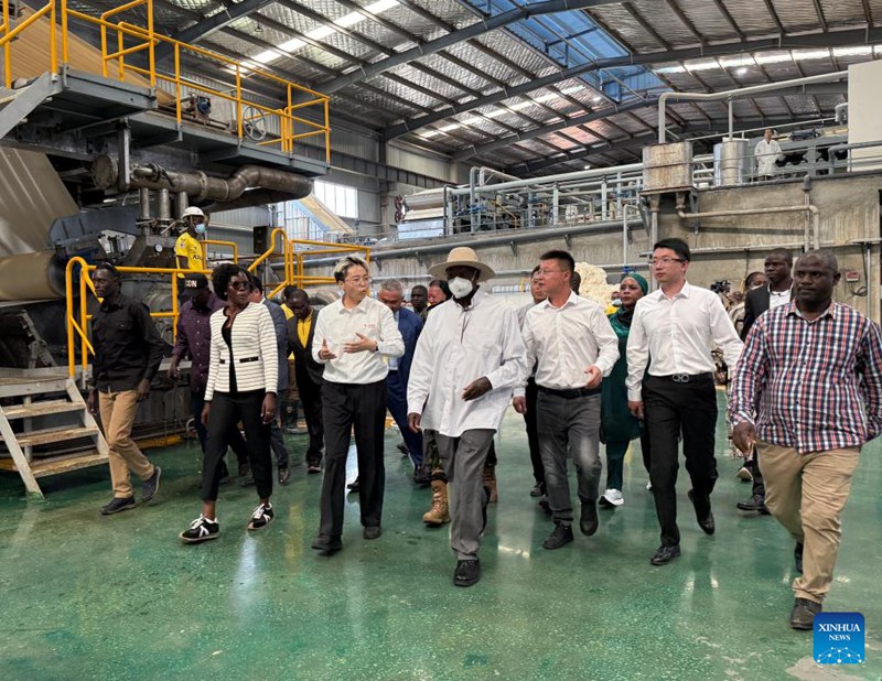 Rais wa Uganda asema uwekezaji wa China unachochea mageuzi ya viwanda