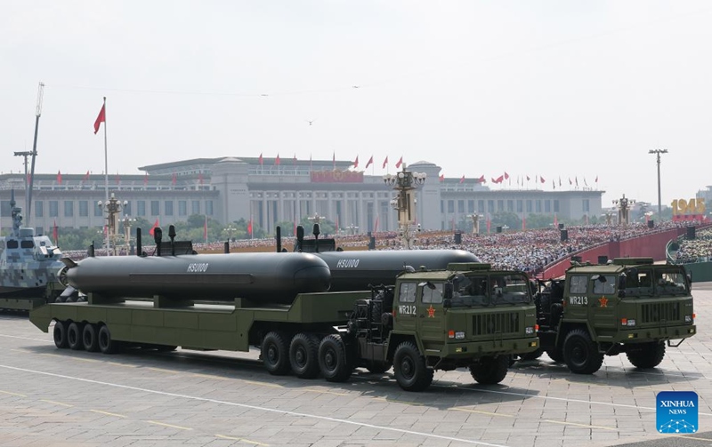 China yafanya gwaride kubwa la kijeshi kuadhimisha miaka 80 ya ushindi wa vita vya kupambana na uvamizi wa Japan na WWII