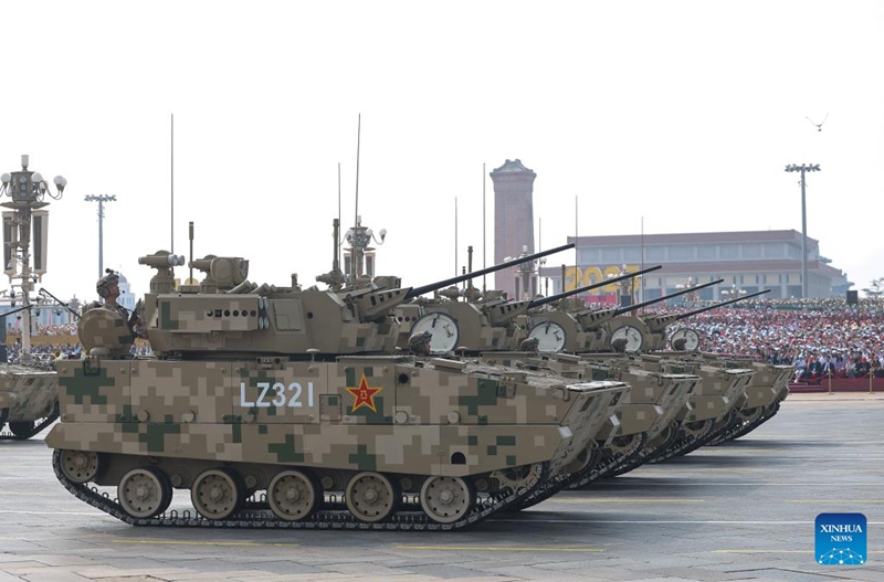 Hali mbalimbai ya kuvutia kwenye gwaride la Siku ya Ushindi ya China