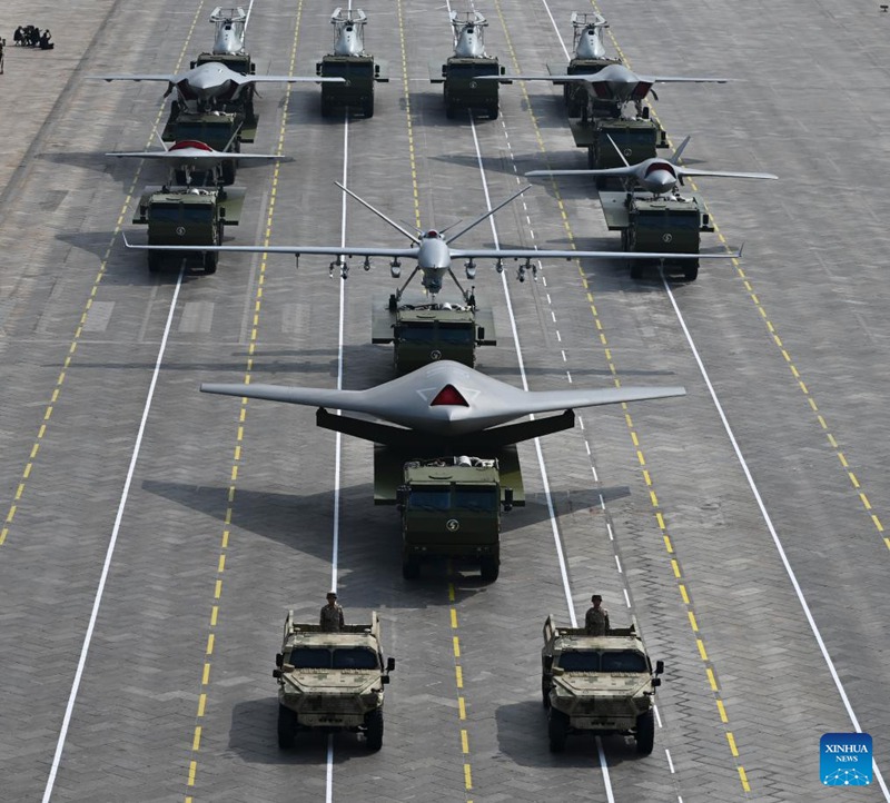 Hali mbalimbai ya kuvutia kwenye gwaride la Siku ya Ushindi ya China