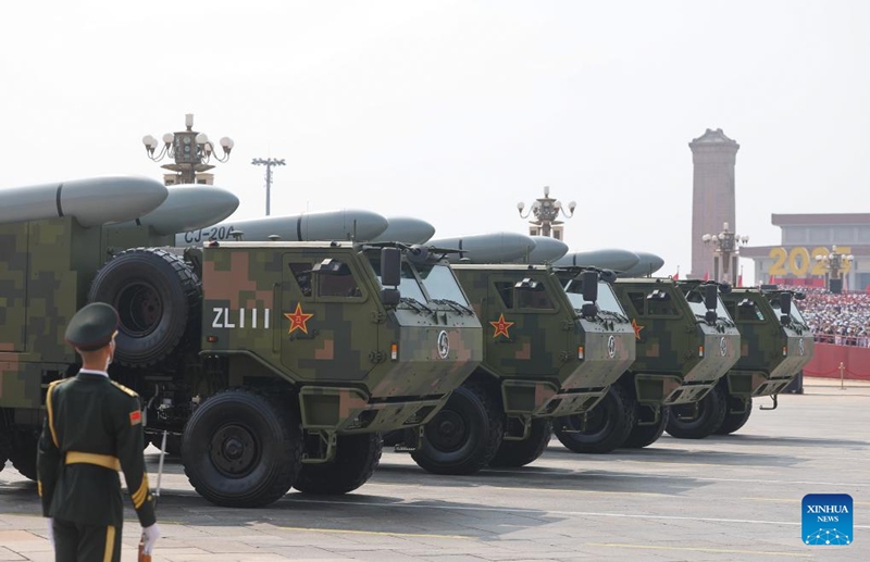 Hali mbalimbai ya kuvutia kwenye gwaride la Siku ya Ushindi ya China