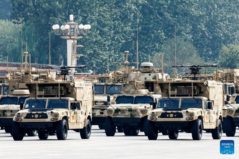 Hali mbalimbai ya kuvutia kwenye gwaride la Siku ya Ushindi ya China