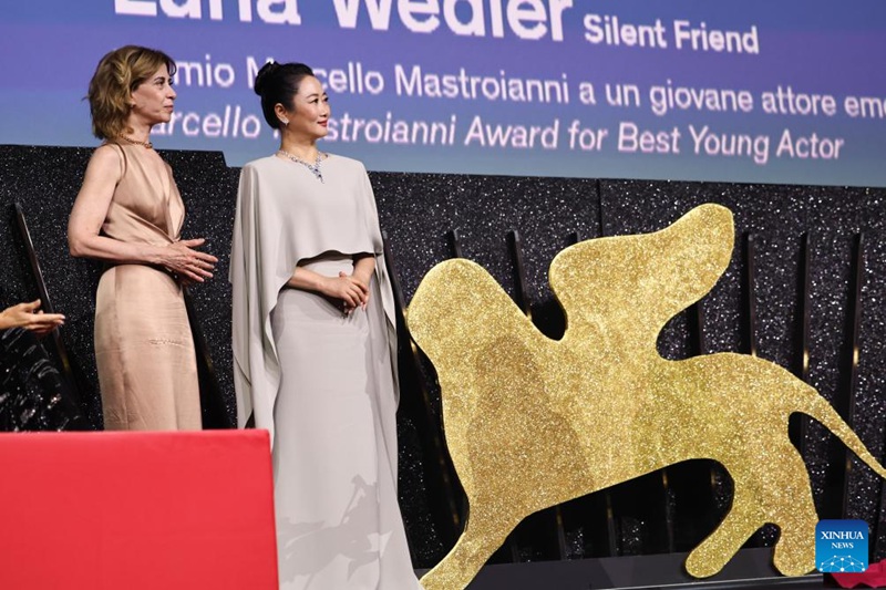 Mwigizaji Mchina Xin Zhilei ashinda Tuzo ya Mwigizaji Bora kwenye Tamasha la Filamu la 82 la Venice