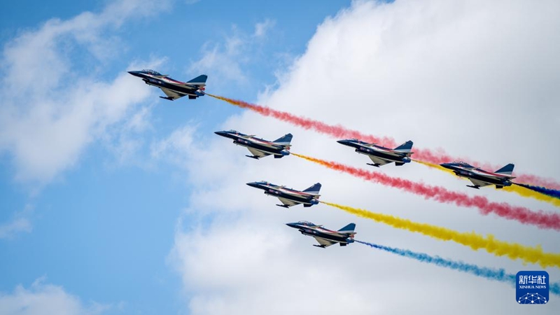 Maandalizi yafanyika kwa Shughuli ya Kufunguliwa ya Urukaji wa Ndege ya Jeshi la Anga na Maonesho ya Urukaji wa Ndege ya Changchun 2025