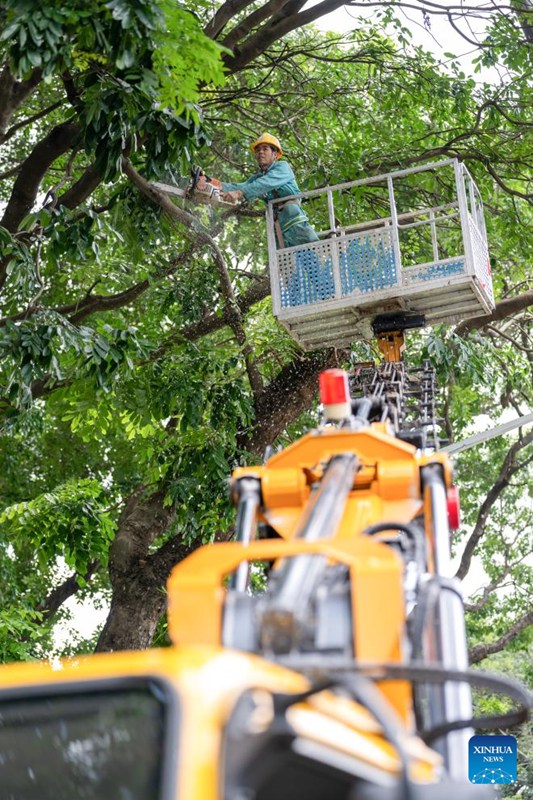 Mikoa ya Kusini mwa China yafanya juhudi zote kukabiliana na kimbunga kikubwa Ragasa