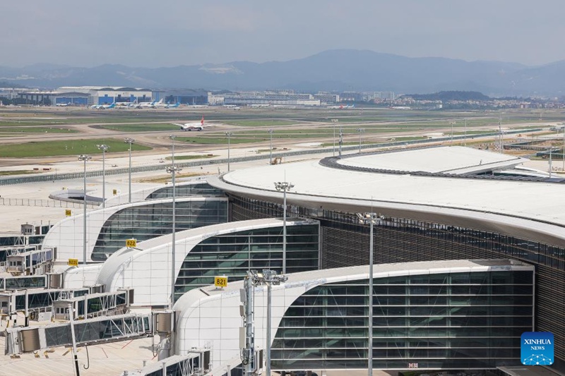 Ujenzi wa Kituo Kipya cha Uwanja wa Ndege wa Kimataifa wa Baiyun wa Guangzhou wakamilika kwa sehemu kubwa kusini mwa China