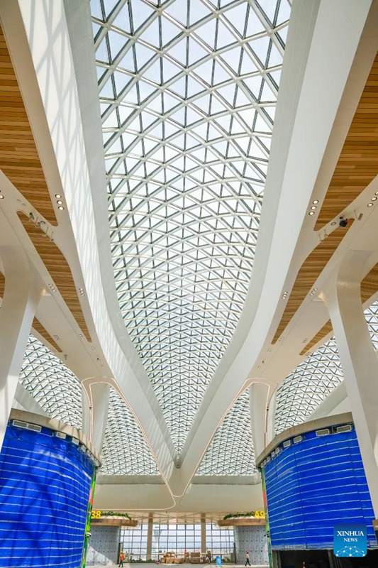 Ujenzi wa Kituo Kipya cha Uwanja wa Ndege wa Kimataifa wa Baiyun wa Guangzhou wakamilika kwa sehemu kubwa kusini mwa China