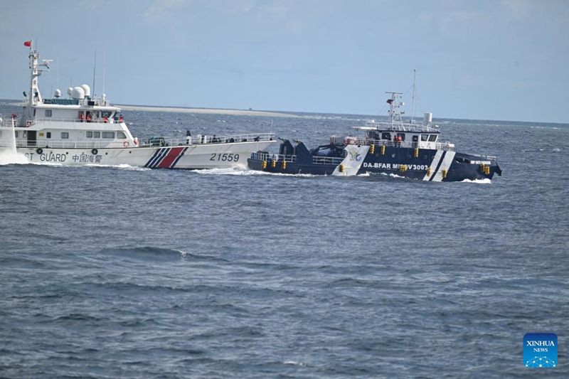 Walinzi wa Pwani ya China wafukuza meli za Ufilipino zilizoingia kinyume cha sheria kwenye maji karibu na Kisiwa cha Tiexian