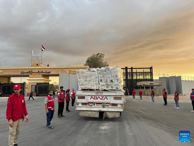 Rais wa Misri asema Misri itatoa misaada kwa Gaza baada ya kusimamisha mapigano