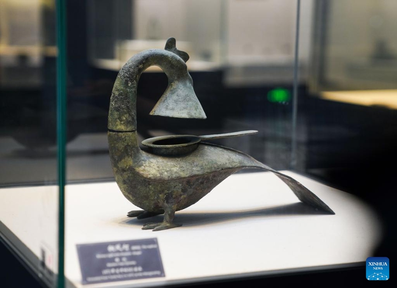 Muonekano wa Jumba la Makumbusho ya Utamaduni wa Kabila la Wahan katika Wilaya ya Hepu, Guangxi, China