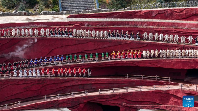 Mandhari ya Mji wa Lijiang, Mkoa wa Yunnan, kusini-Magharibi mwa China