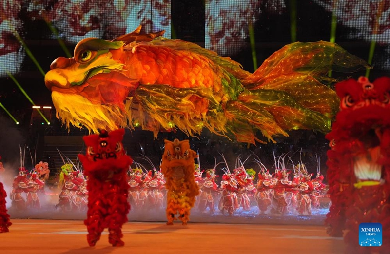 Ufunguzi wa Michezo ya Kitaifa ya China waonesha umoja, utamaduni na uvumbuzi