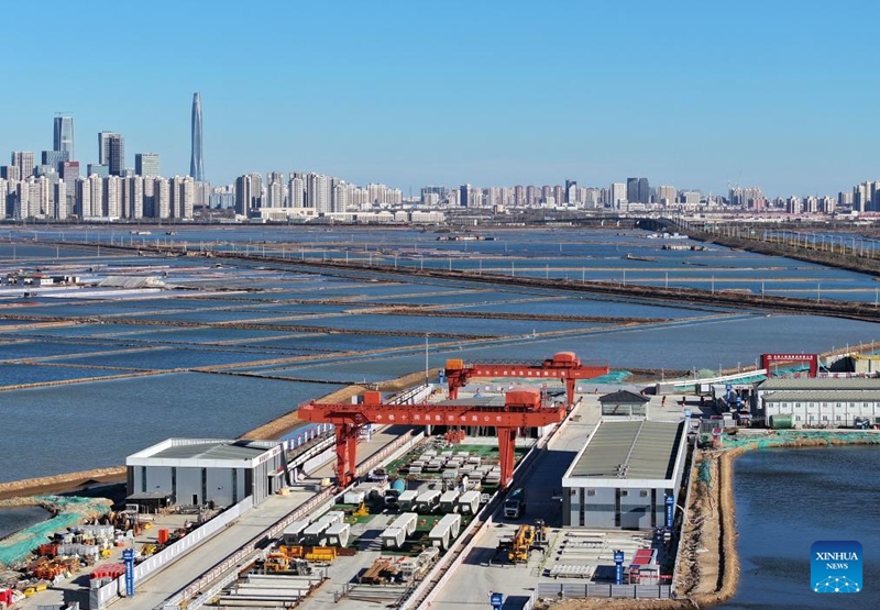 Handaki la Jingu Haihe kwenye njia ya Reli ya Mwendokasi ya Tianjin-Weifang lakamilika kuchimbwa kwa mafanikio