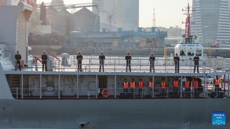 Manowari ya kombora la kuongozwa ya Vietnam yafanya ziara katika Mji wa Qingdao mashariki mwa China