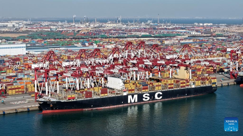 Mizigo iliyopitishwa na Bandari ya Qingdao ya China mwaka 2025 yazidi tani milioni 700