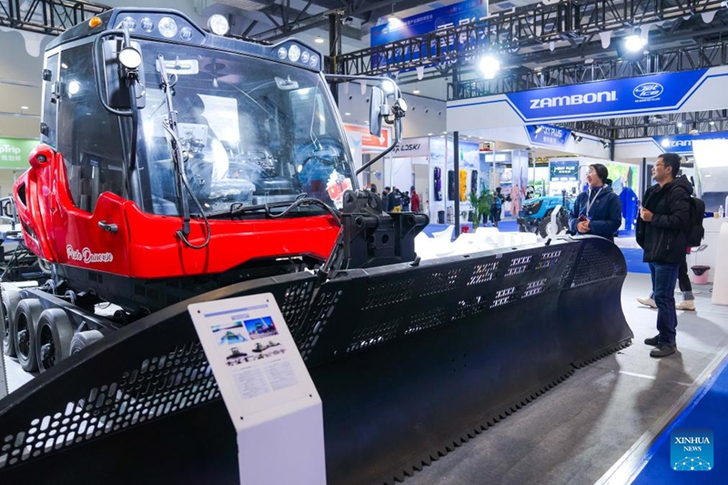 Maonyesho ya 9 ya Kimataifa ya Viwanda vya Mambo ya Utalii wa Barafu na Theluji ya Jilin yaanza Changchun