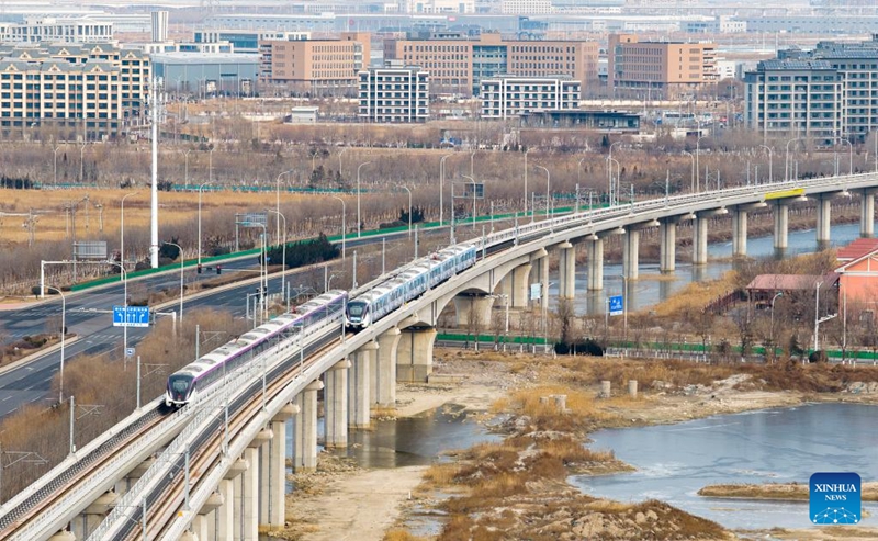 Sehemu ya kaskazini ya awamu ya kwanza ya Reli ya Usafiri wa Umma ya Njia No. Z4 ya Tianjin, China yaanza kutoa huduma