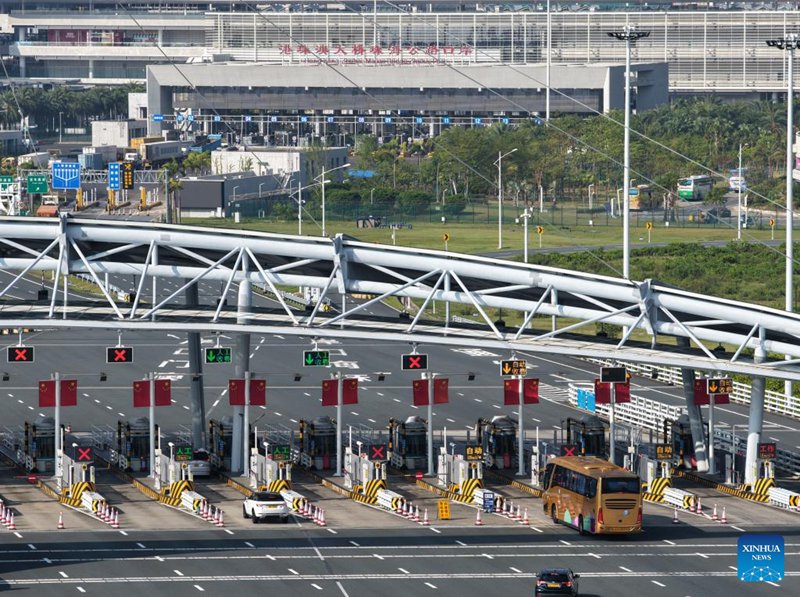 Daraja la Hong Kong-Zhuhai-Macao la China lashughulikia safari za abiria zaidi ya milioni 93 katika miaka saba iliyopita