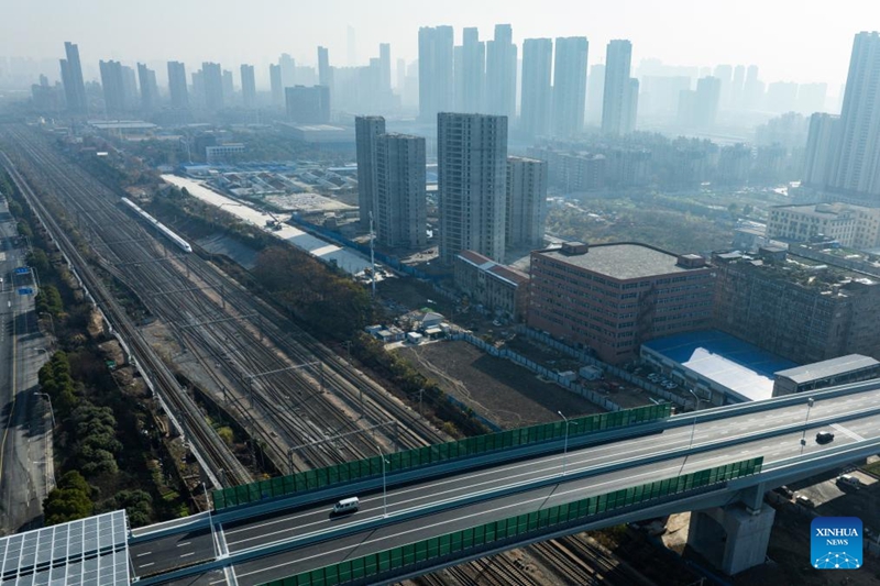 Sehemu ya Kaskazini ya Barabara ya kwanza ya Gutian Mjini Wuhan, China yafunguliwa