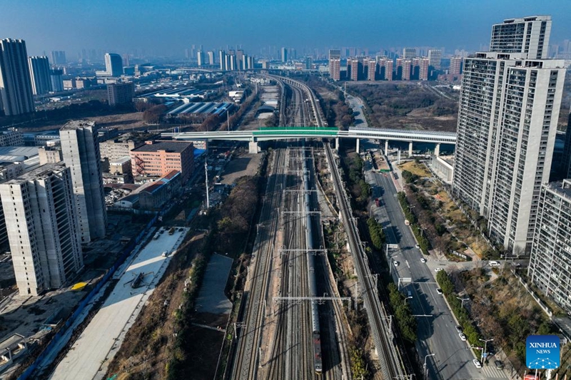 Sehemu ya Kaskazini ya Barabara ya kwanza ya Gutian Mjini Wuhan, China yafunguliwa