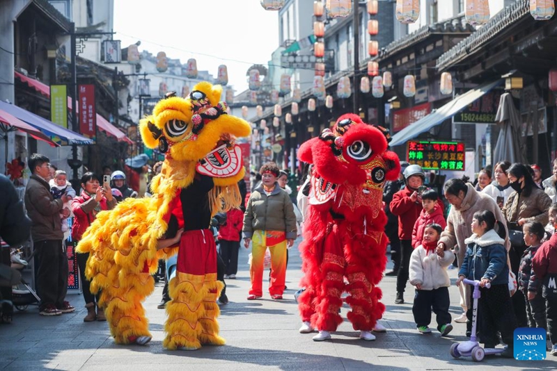 Shughuli za kitamaduni za kijadi zafanyika mkoani Zhejiang kukaribisha Mwaka Mpya wa jadi wa China unaokaribia