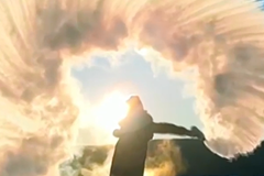 Mohe, 'Ncha ya Kaskazini' mwa China: Maji yanayomwagwa ghafla hubadilika kuwa barafu