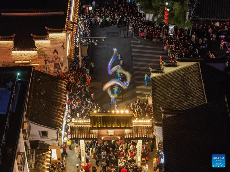 Sikukuu ya Jadi ya Taa ya China yasherehekea mkoani Zhejiang