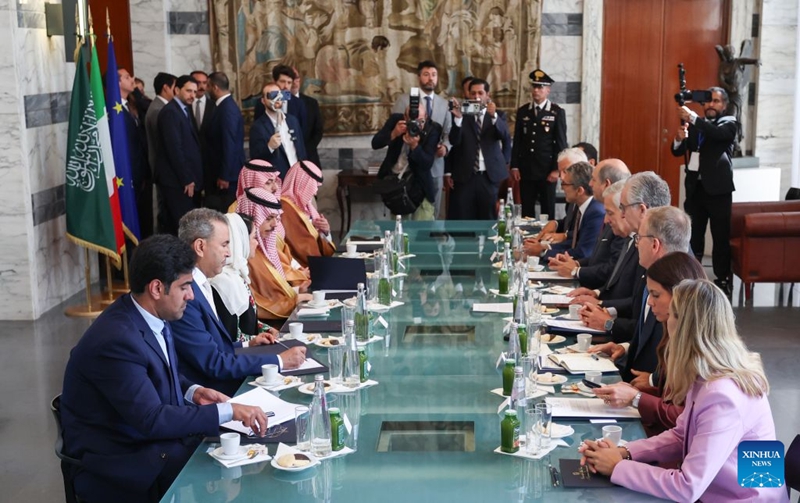 Italia na Saudi Arabia zasisitiza uungaji mkono kwa suluhisho la nchi mbili, kusimamisha mapigano Gaza