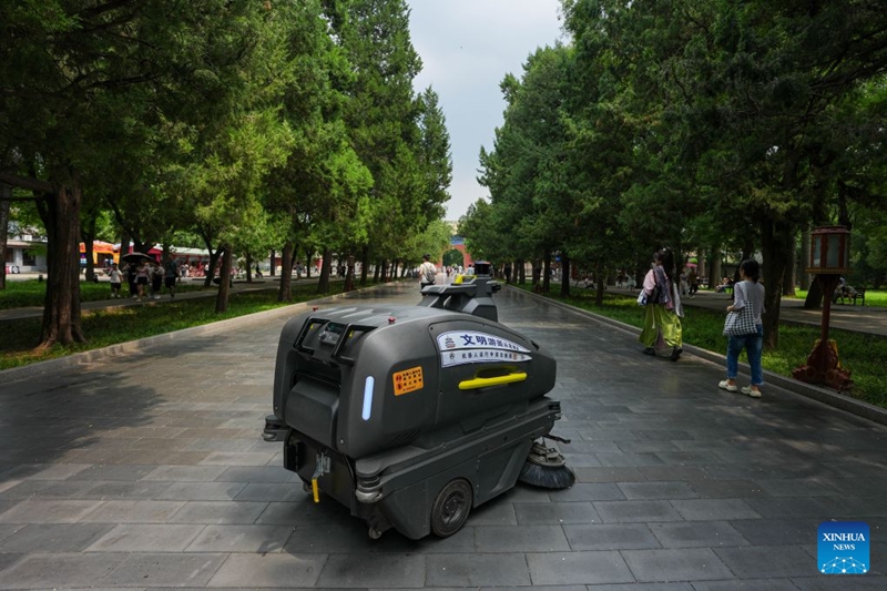 ChinaVumbuzi | Roboti mpya zaonekana kwenye Bustani ya Tiantan mjini Beijing