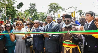 Daraja lililojengwa na kampuni ya China lazinduliwa nchini Cameroon