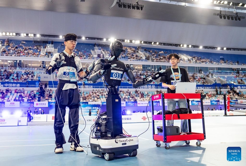 Michezo ya pili ya Roboti za Umbo la Binadamu Duniani yafanyika Beijing, China