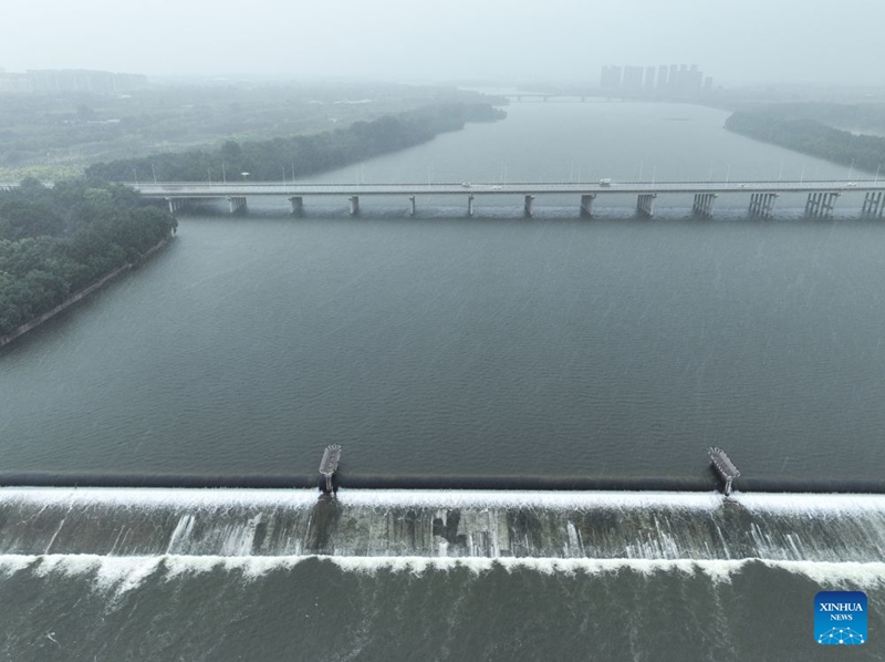 Picha iliyopigwa Agosti 24, 2026 ikionyesha Mto Hunhe wa Mji Shenyang mkoani Liaoning, kaskazini mashariki mwa China. (Xinhua/Li Gang)