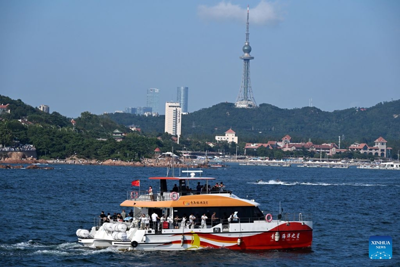 Mji wa Qingdao waanzisha njia mpya za utalii wa kutazama mandhari baharini kwa kusukuma mbele maendeleo ya shughuli za utalii