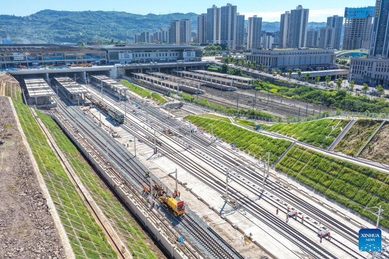 Reli ya Mwendo-Kasi ya Chongqing-Wanzhou, China yamaliza kutandazwa reli