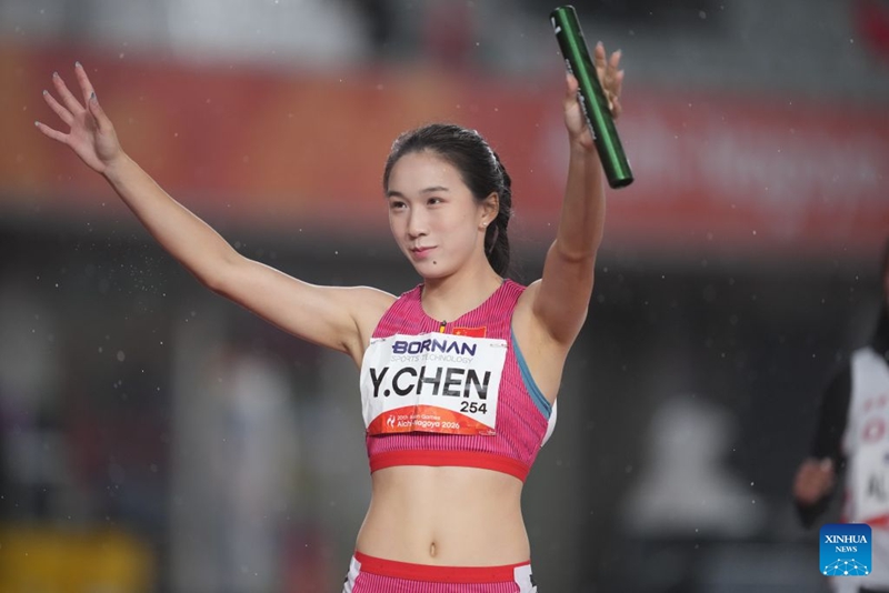 Michezo ya Asia | China yashinda medali ya dhahabu katika mbio za kupokezana vijiti za mita 100x4 kwa wanariadha wa kike na kiume