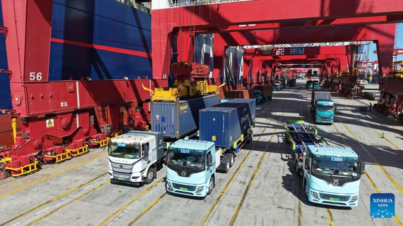 Bandari ya Qingdao, China yaendelea kupanua huduma zake za usafirishaji duniani